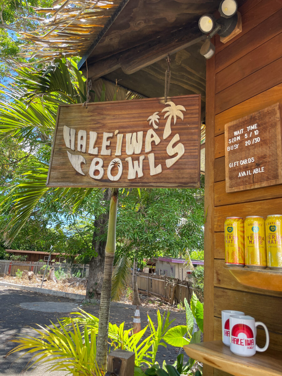 Appearance of Haleiwa Bowls.