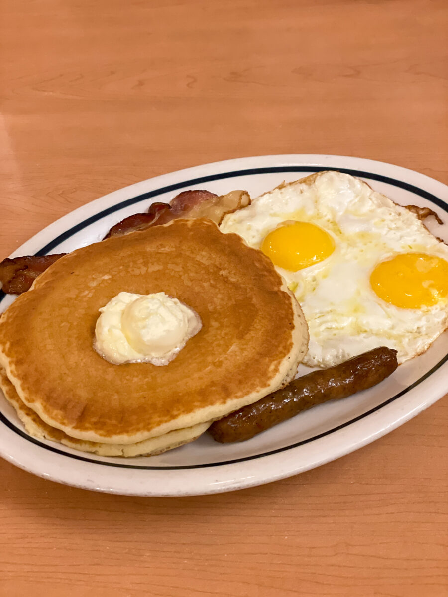 パンケーキのプレート