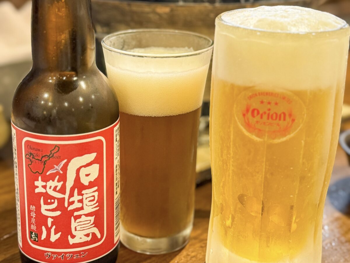 Photos of Orion Beer and Ishigaki island Craft Beer