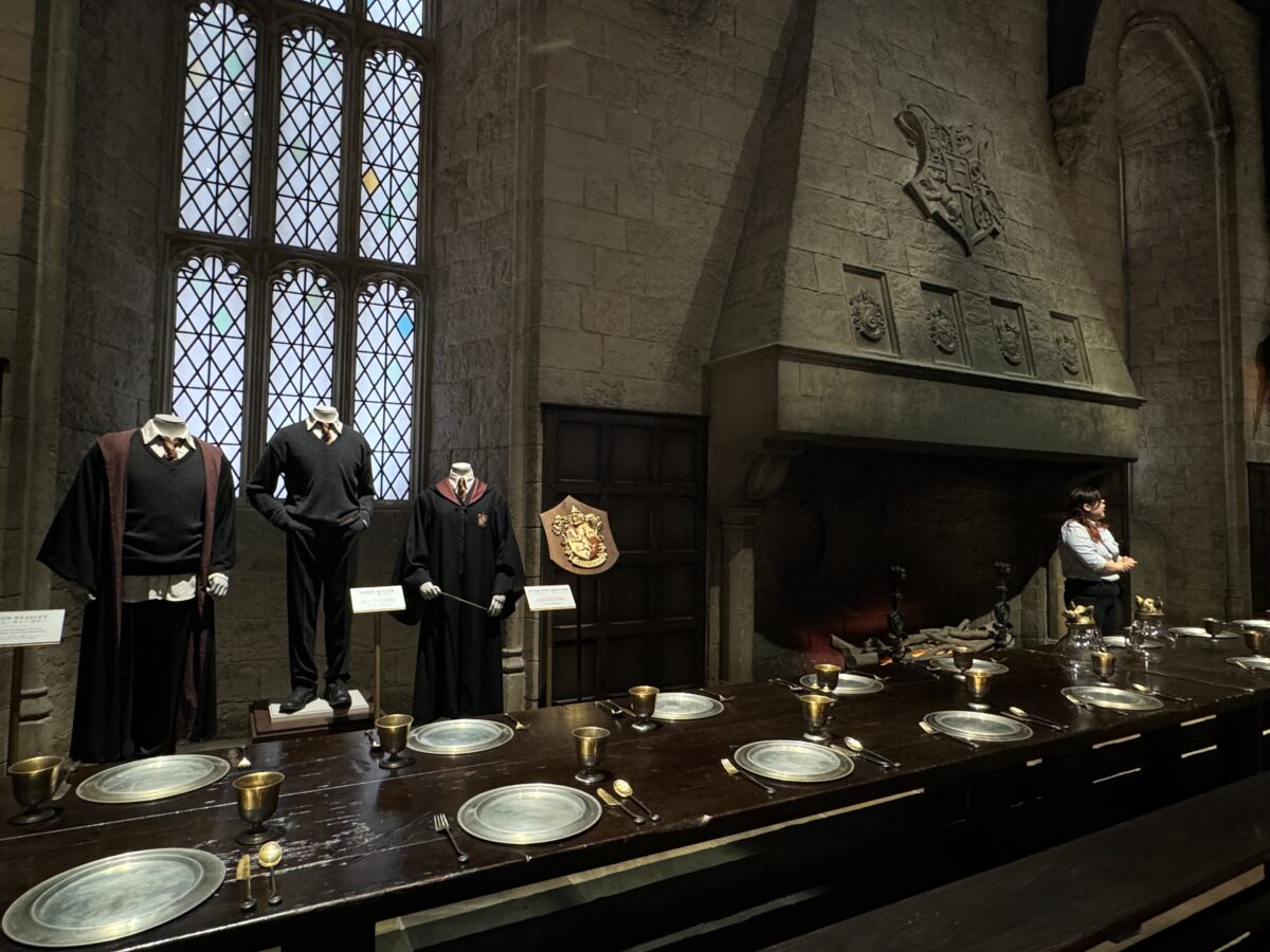 Seats for Gryffindor at the Great Hall