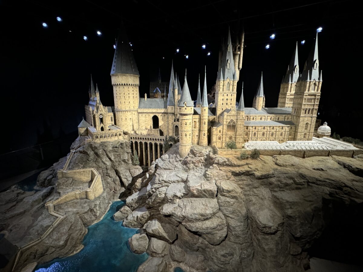 scale model of Hogwarts Castle