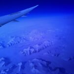 上空から見るフィヨルド